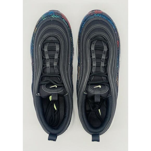 NEW Nike Air Max 97 SE Rainbow Snake Black Multicolor CW5595-002 Women’s Size 8 - Picture 4 of 6